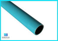 Utilisation composée de tuyaux pour la chaîne de production tuyau d'acier enduit de plastique bleu