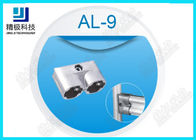 Double oxyde parallèle de rectangle de montage de tuyau d'alliage d'aluminium sablant Jionts AL-9