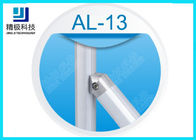 Côté simple garnitures de tuyau en aluminium de connecteur intérieur de 45 degrés anodisant l'argent AL-13
