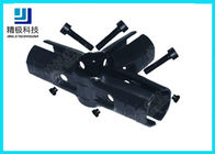 électrophorèse noire de 3 de manière de métal flexible joints de tuyau pour le système de support de tuyau