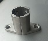 Garnitures de support de tuyau de tasse de pied d'alliage d'aluminium pour le tuyau du diamètre 28mm