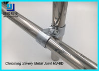 Connecteurs de forte intensité de tuyau de Chrome, garnitures de tuyau industrielles de 2,5 millimètres HJ-6D