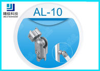 Garnitures de tuyau intérieures de fonte d'aluminium de connecteur AL-10 sablant la rotation de 360 degrés librement argentée
