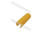 PVC acrylique de panneau de carreau de logement pour carte en verre de tube d'alliage d'aluminium de P-2000-C en jaune