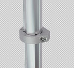 Garnitures de tuyau en aluminium de soudure du moulage mécanique sous pression 6063-T5 AL-31 anodisant
