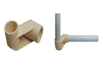 Garnitures en plastique de estampillage à angle droit ISO9001 de joints de tuyau : 2008