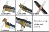 Joint noir/d'or galvanisé pour la voie de rouleau dans le système de support de tuyau d'écoulement