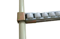 Voie coulissante en acier de rouleau de SPCC pour la voie de rouleau de largeur de 38Mm sur le support de tuyau d'écoulement