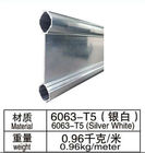 Tuyau 6063-T5 d'alliage d'aluminium pour l'argent logistique de l'Assemblée AL-BB d'équipement blanc