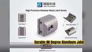 Joint de tuyau coudé à 90 degrés en aluminium durable AL 7