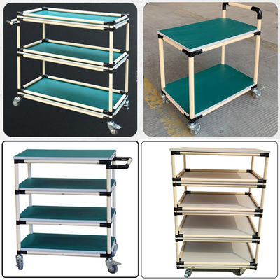 Composite Pipe Cross Joint Metal Fittings For Production Lines And Workbenches