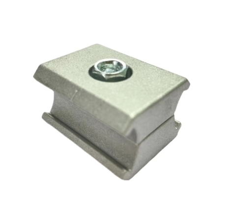 Sandblasting Aluminum Pipe Connector Lean Pipe Flexible Elbow Connector