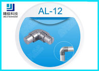 Les joints en aluminium de tuyauterie de doubles côtés connecteur intérieur de 90 degrés le moulage mécanique sous pression AL-12