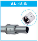 La tuyauterie en aluminium externe argentée de anodisation joint les connecteurs AL-18-B sans fente