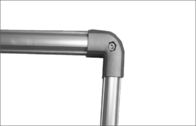Joints de tuyau en aluminium ronds de connecteurs de tuyau de coude pour le système industriel de support de tuyau