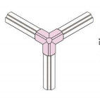 Le tube en aluminium joint le connecteur de tuyau de manière de RoHS 3 d'oxydation anodique