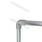 joint externe de tube en aluminium à angle droit d'alliage d'aluminium de 90 degrés