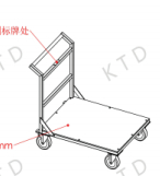 Trolleys and flatbed carts can be customized in size and material
