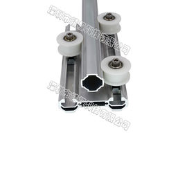 Connecteur femelle AL-89 d'alliage d'aluminium de glisseur de trois rouleaux pour la chaîne de production