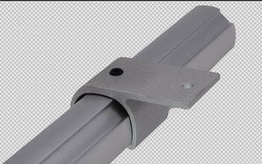 Sablant la tuyauterie AL-11 en aluminium joint le connecteur externe de plat parallèle de support