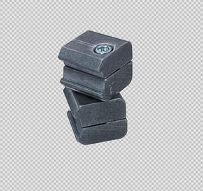 Joints de tuyau en aluminium d'oxydation anodique de l'alliage ADC-12 AL-32