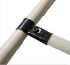 Connecteur de tuyau métallique réutilisable en acier SPCC de 2,5 mm avec préparation de surface par électrophorèse
