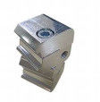 Connecteur pratique en aluminium de joints de tuyau d'oxydation anodique de l'alliage ADC-12