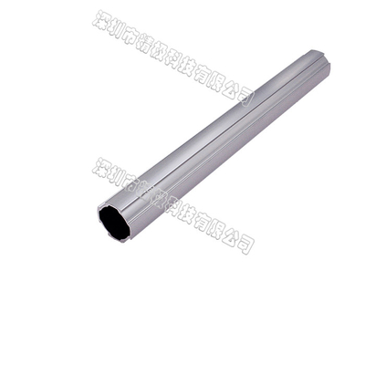 Tubes en aluminium à queue de pigeon Diamètre 28 mm, épaisseur de paroi du tube 1,2 mm Argent AL-2812